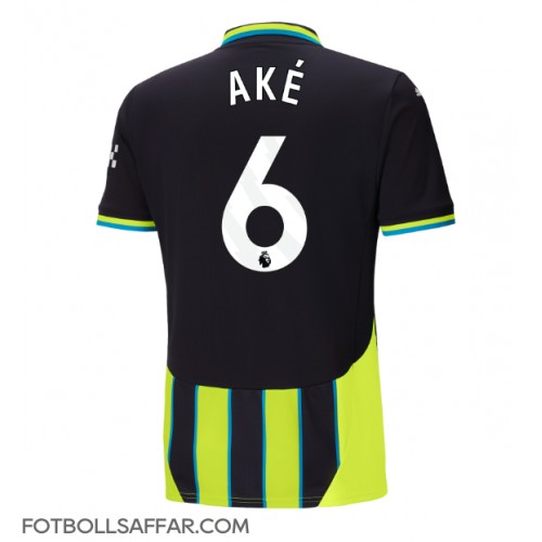 Manchester City Nathan Ake #6 Bortatröja 2024-25 Kortärmad